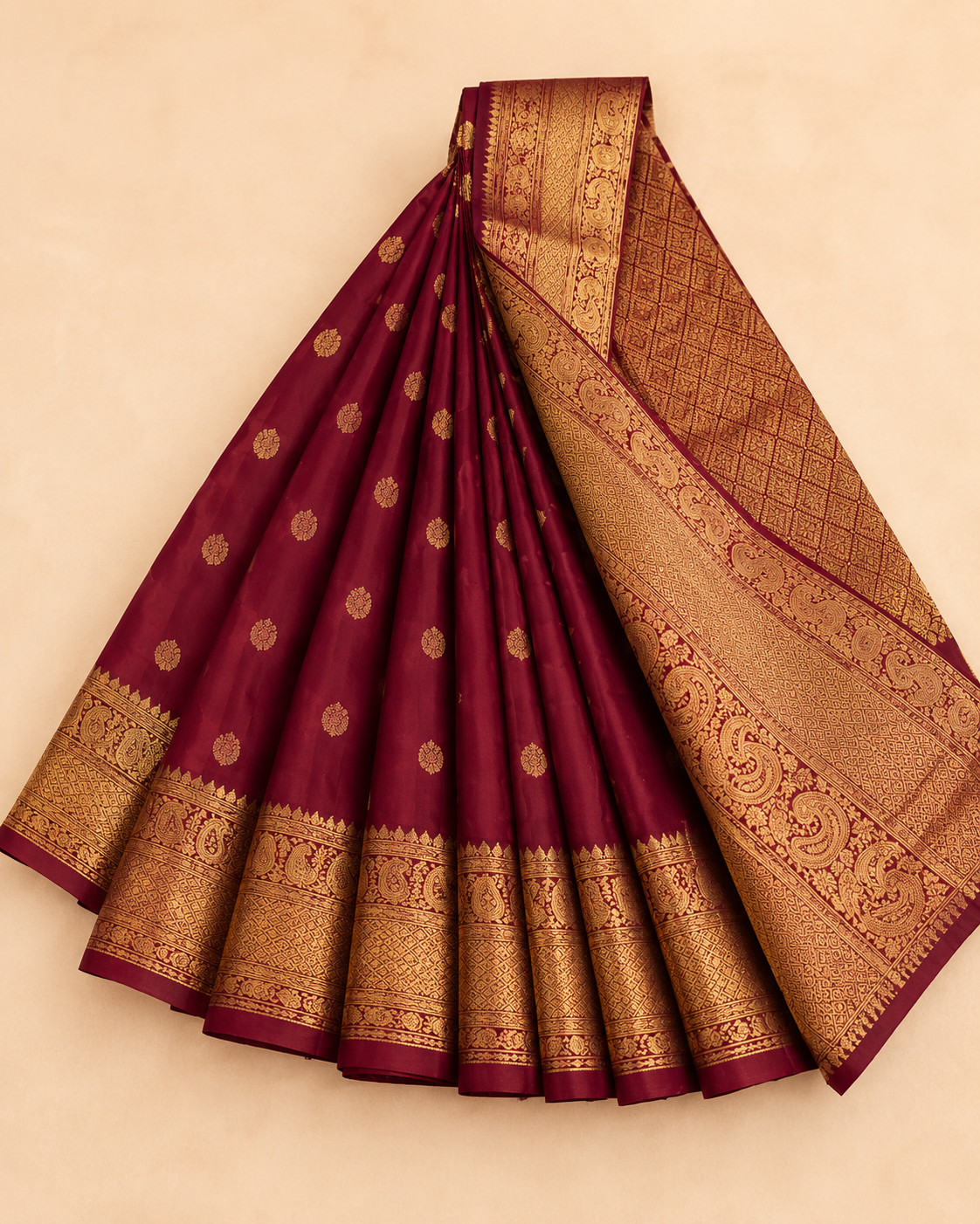Temple border silk sarees