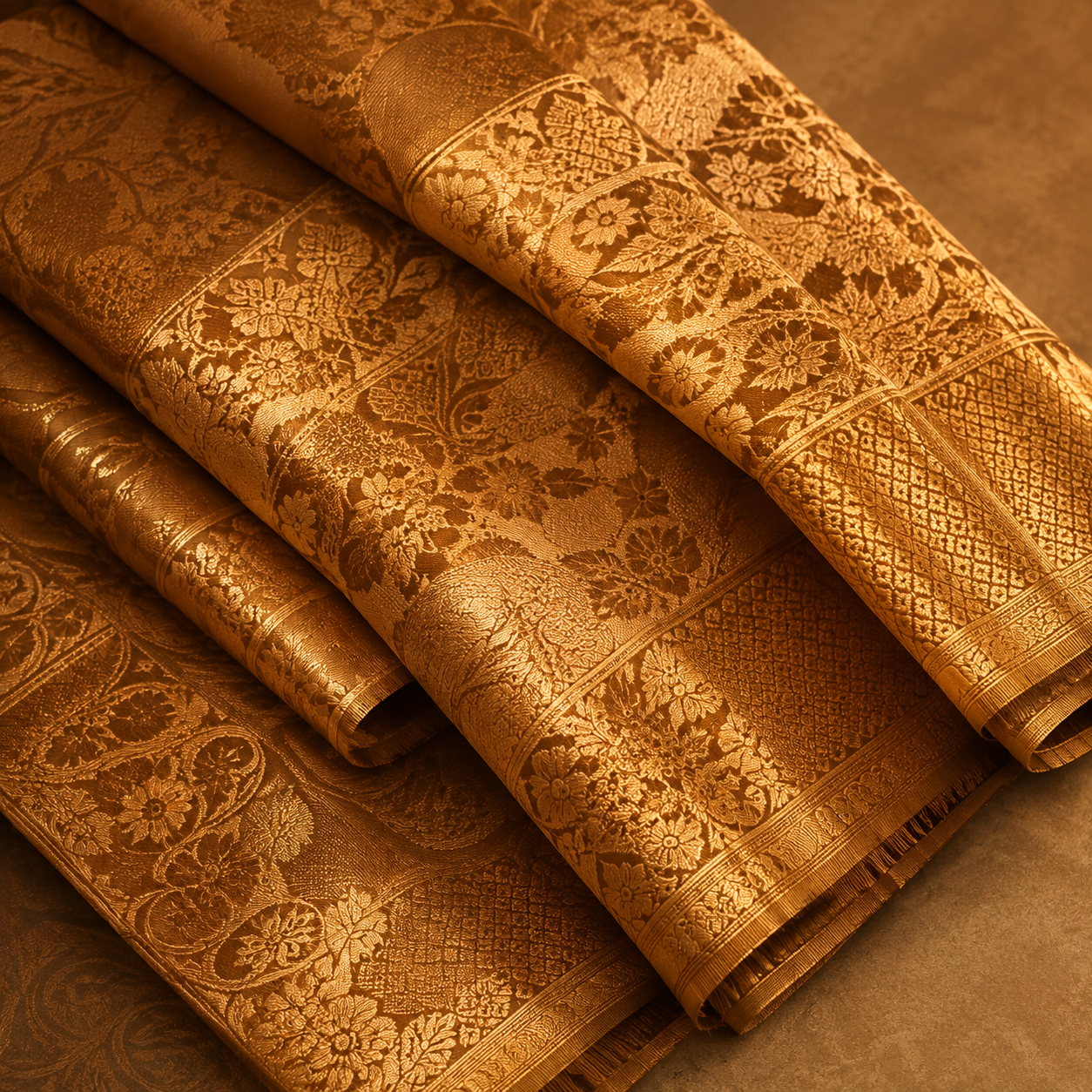 Tissue silk sarees
