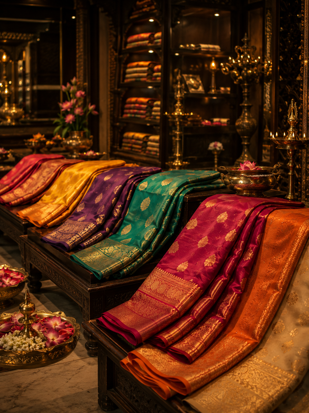 Perumal Silks store shopping experience